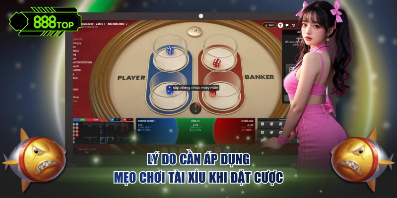 Lý do cần áp dụng mẹo chơi tài xỉu khi đặt cược